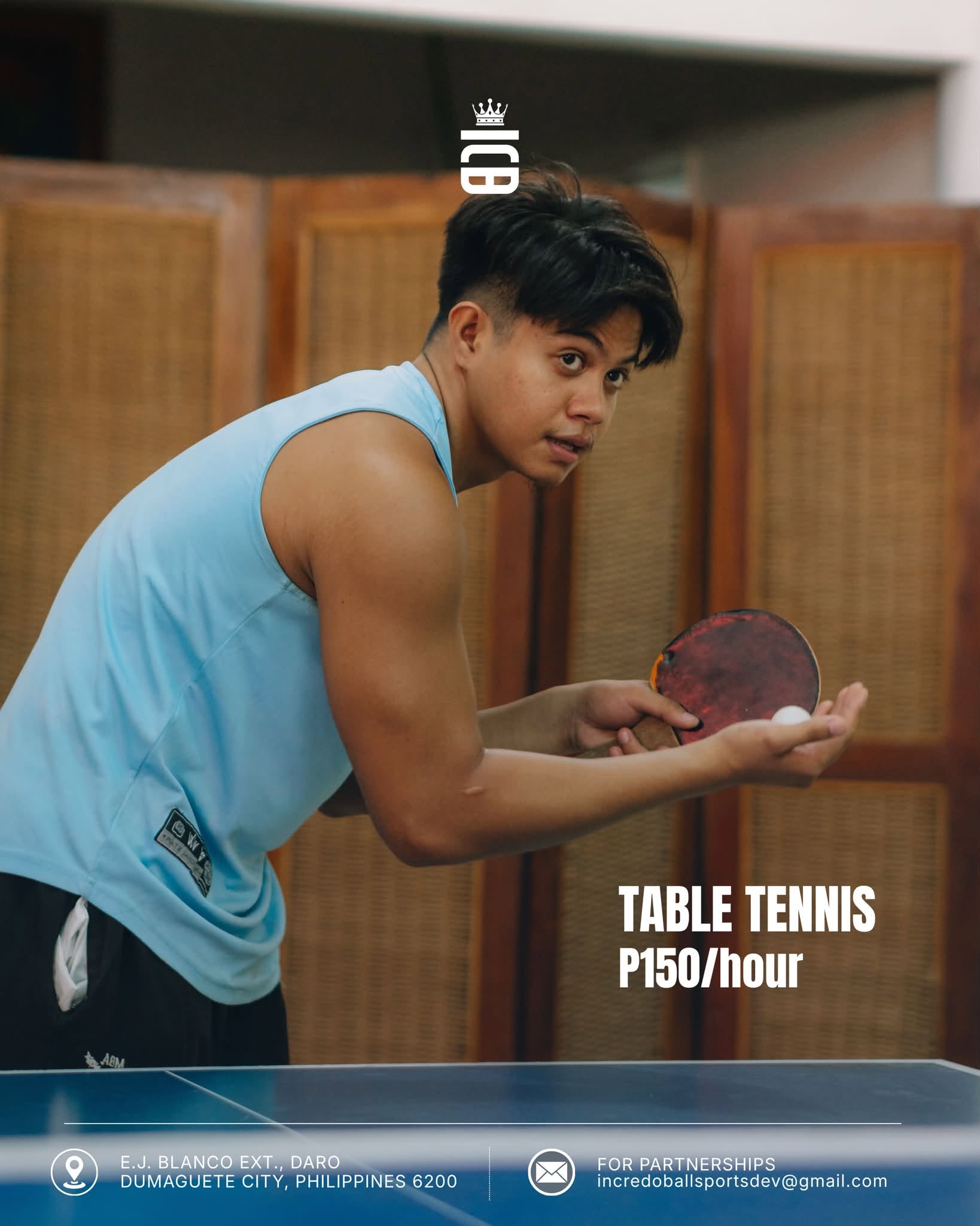 Table tennis at Incredoball